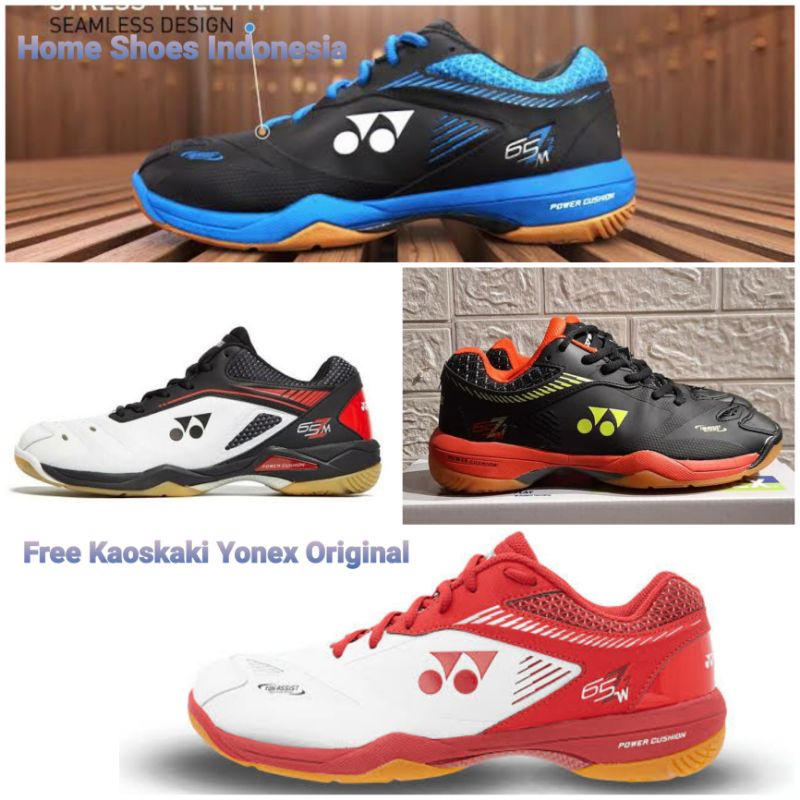 SEPATU BADMINTON YONEX POWER CUSHION COMFORT 65 Z2 Original BNIB FREE KAOSKAKI YONEX / Sepatu Olahra