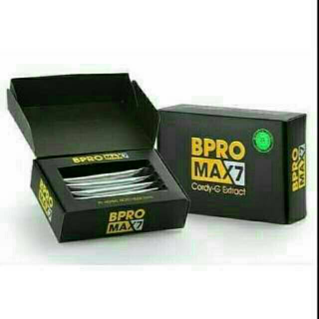SUPLEMEN VITALITAS PRIA *BPRO MAX7* TERBUKTI & 100% Herbal