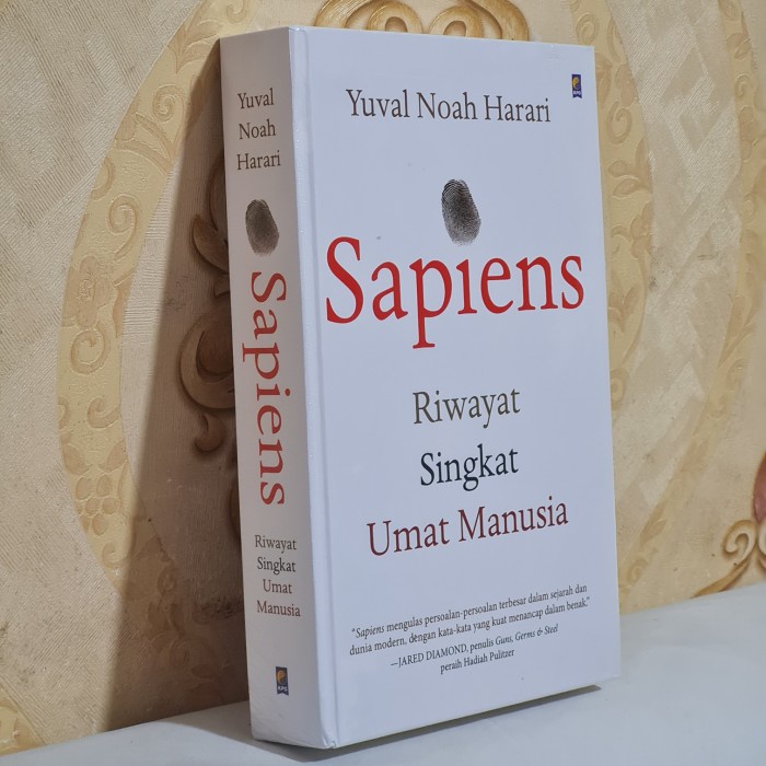 

MUST HAVE!! BUKU SAPIENS RIWAYAT SINGKAT UMAT MANUSIA - HARDCOVER - YUVAL NOAH H. TERLARIS