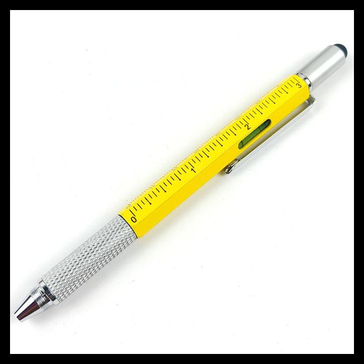 

Terbaru Pena Multifungsi Metal Stylus + Penggaris + Level + Obeng - MYC65 - Yellow TERLENGKAP [Kode