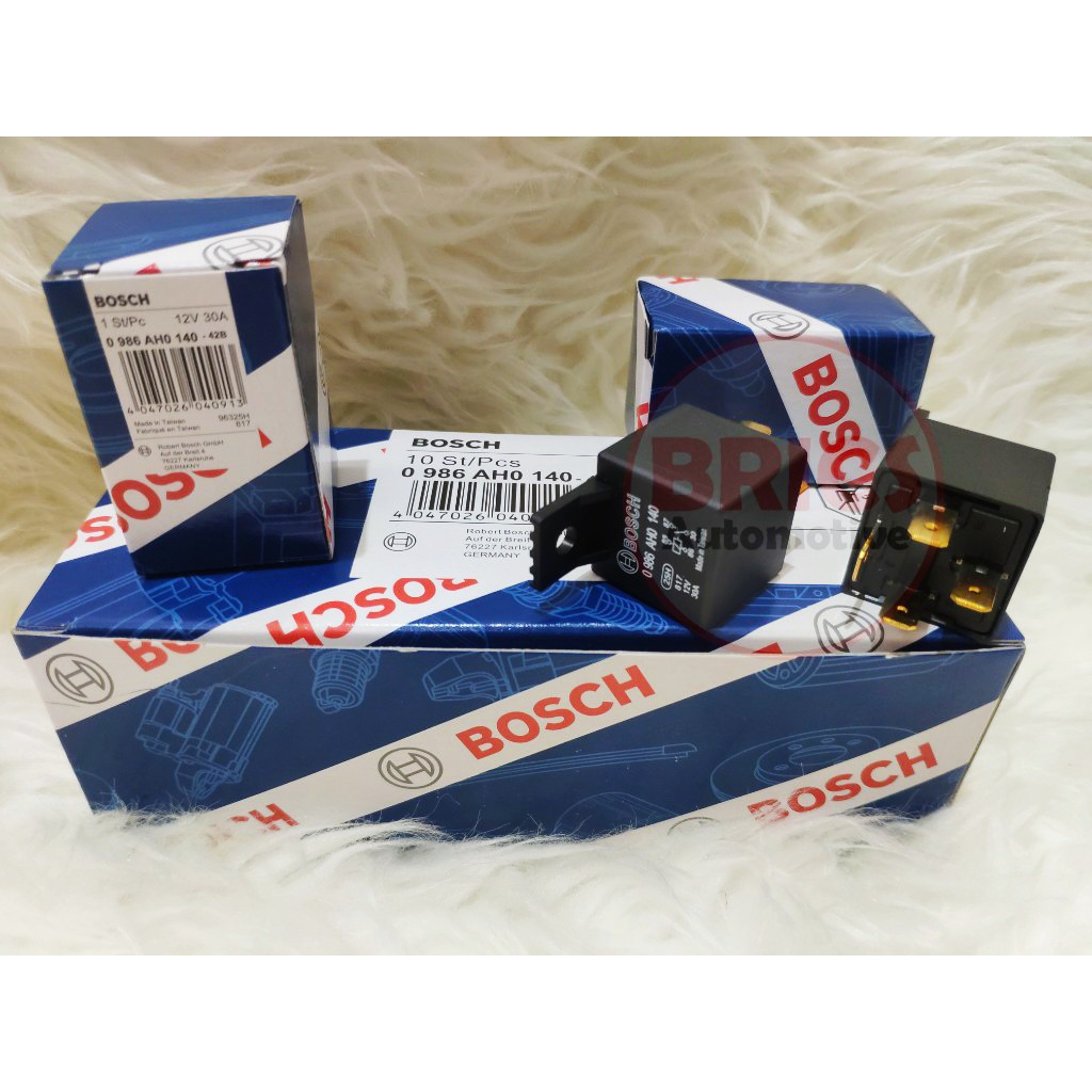 Jual Relay BOSCH Kaki 4 12V 30A / Relay Klakson BOSCH/ Relay Kaki 4 12V