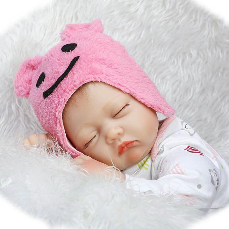 Mary 1set Anak Perempuan Untuk Boneka 55cm Pink Pakaian Anak Perempuan Mainan Kostum Bayi Newborn Mainan Topi Ni