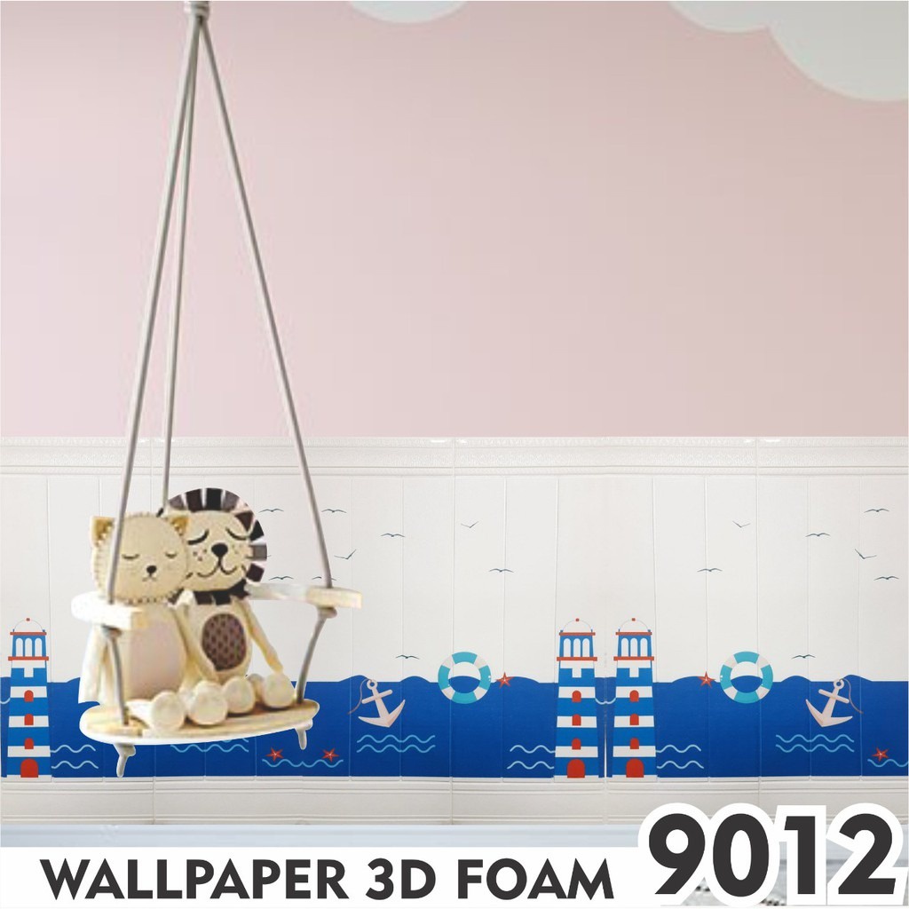 TERMURAH !!!! WALLPAPER 3D FOAM BRICKFOAM ELEGAN MAOULDING FOAM TERBARU HIASAN DINDING 70CM X 90CM