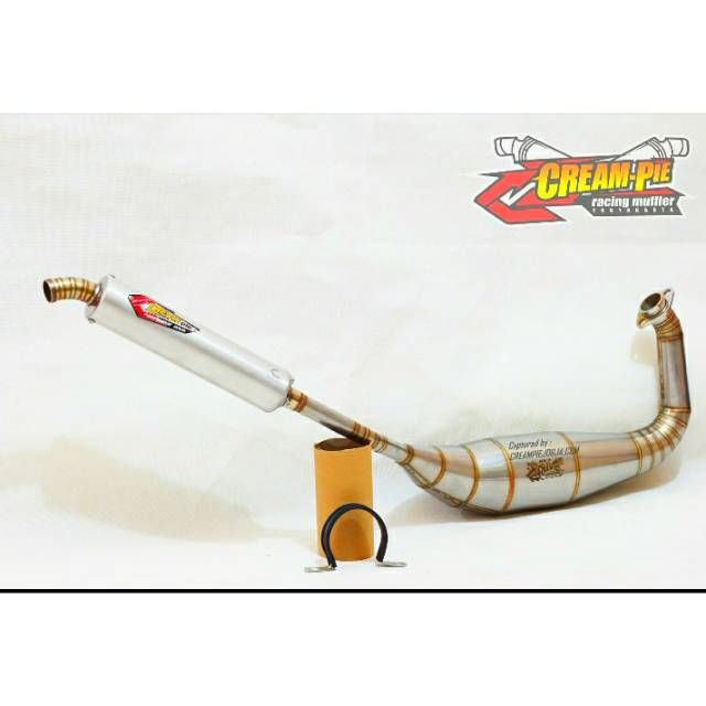 Knalpot CREAMPIE type ZZ1 / NINJA R
