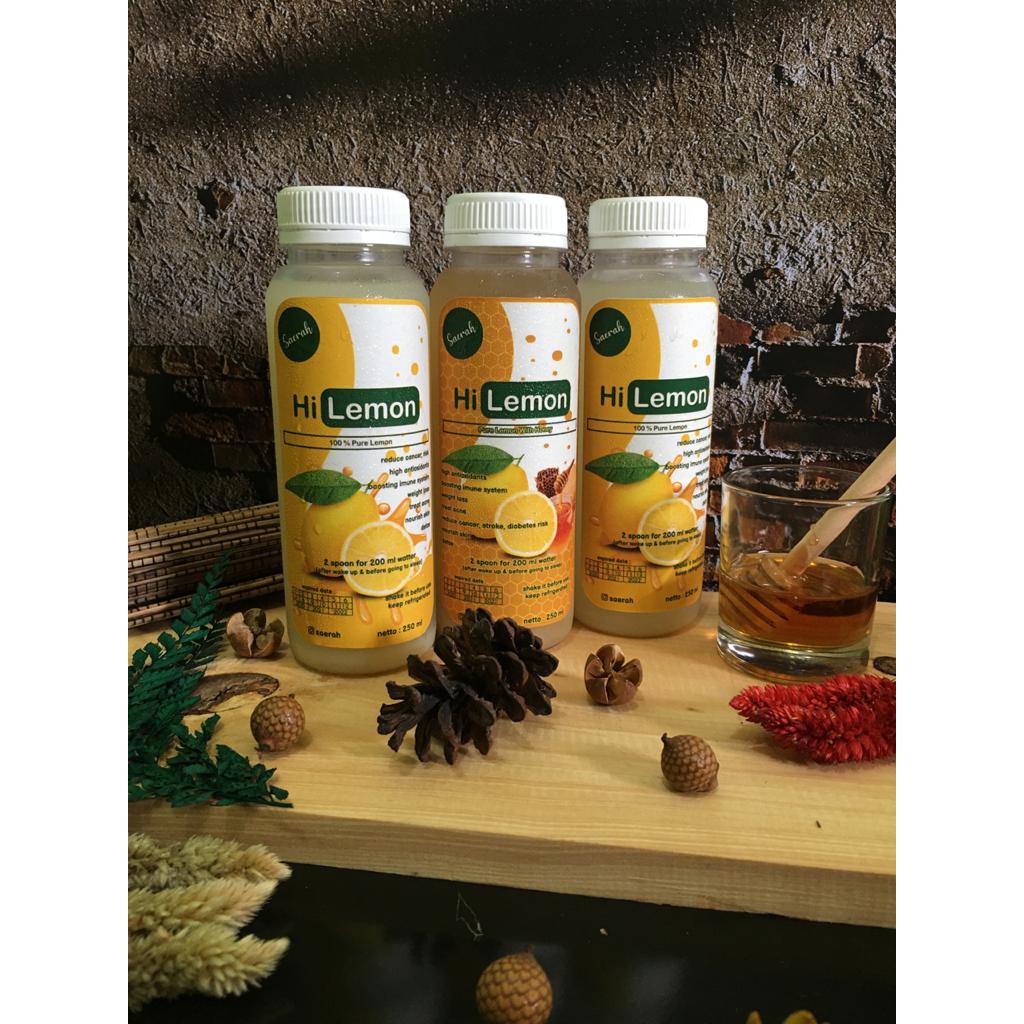 

Sari Lemon Murni Alami Pure Tanpa Campuran Kaya Vitamin C untuk menjaga daya tahan tubuh selama PSBB