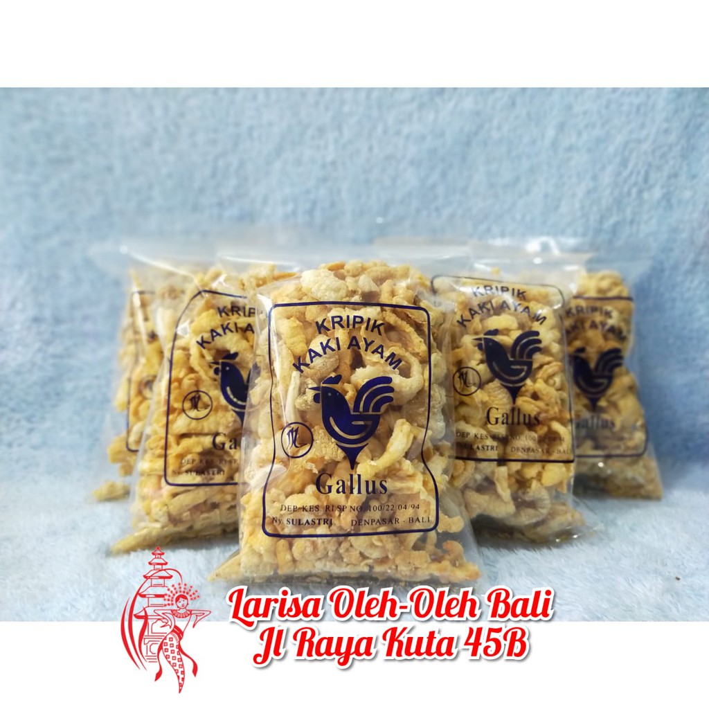 

Keripik Ceker Khas Bali 150gr- Galus