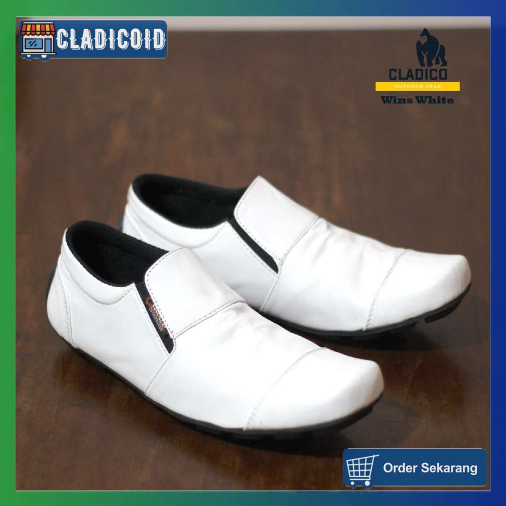 SEPATU SLIP ON FORMAL PRIA KERJA KANTORAN CLADICO WINS ORIGINAL