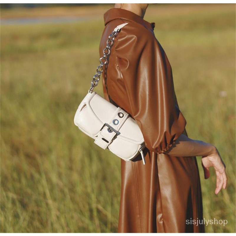 #Sisjuly# Wanita Mini Vintage Cincin Rantai Ketiak Tas Baru Messenger Tas Kecil