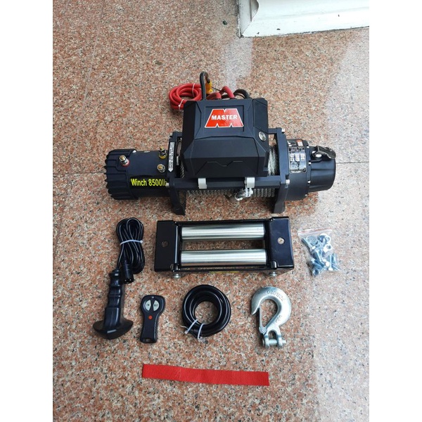 winch derek tali sling baja 8500lbs 12V