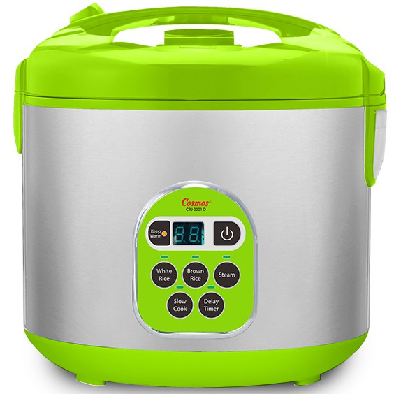 Cosmos CRJ2301D Rice Cooker Digital / Slow Cooker Digital 2 Liter 5 in 1