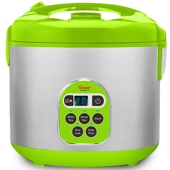 Cosmos CRJ2301D Rice Cooker Digital / Slow Cooker Digital 2 Liter 5 in 1