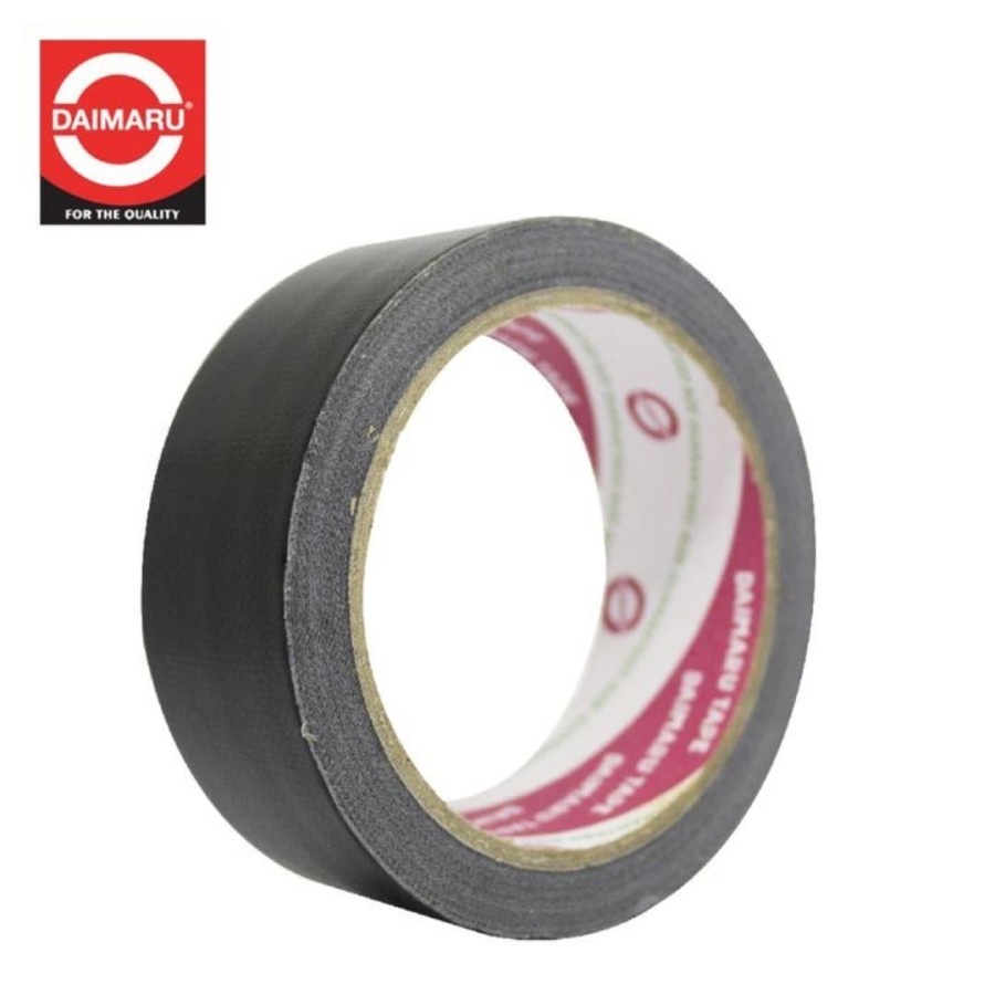 

Lakban Kain Hitam DAIMARU 36mm 1.5inc/Cloth Tape Daimaru/Lakban Jilid
