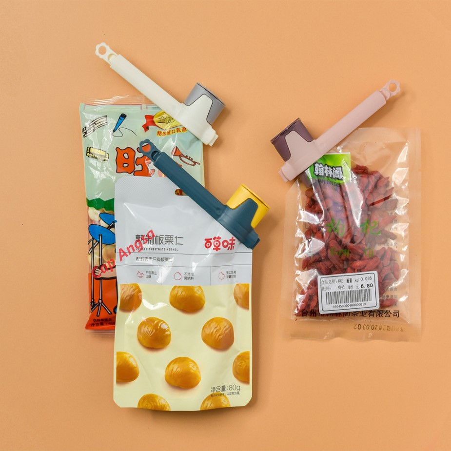 SEAL &amp; POUR BAG CLIP SNACK SEALING CLIPS JEPITAN PENJEPIT CLAMP BAG SEALER PENUTUP KLIP TINY KECIL