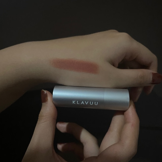 PRELOVED klavuu velvet lipstick romantic brown PROMO
