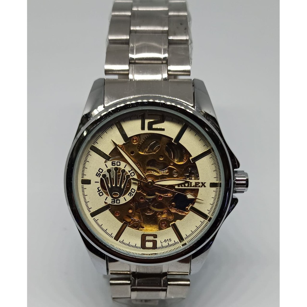 Jam Tangan Pria Rolex Automatic Transparan | Jam Tangan Murah