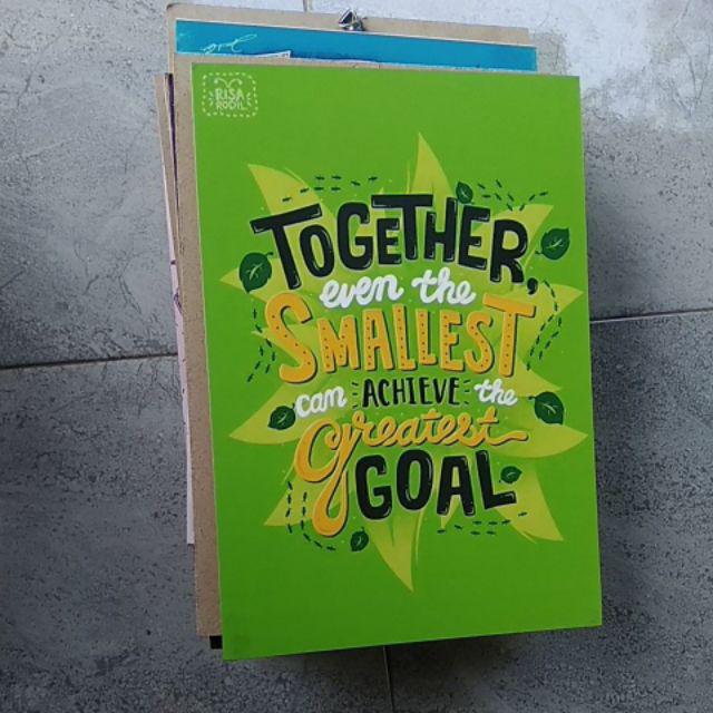 Wall Decor Kayu Mdf 6mm Hiasan Dinding Kado Dekorasi Quotes Life J Poster Series