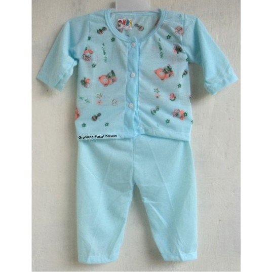 Setelan Baju Bayi Panjang Polyester