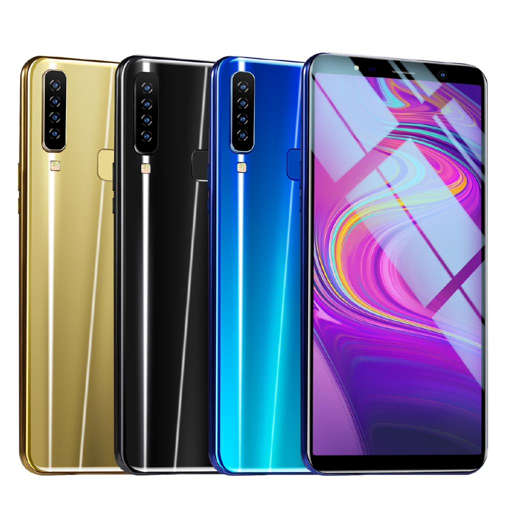 A9 Smartphone Android 4 0 Core Fingerprint 6gb 128gb Quad Core Dual Sim Warna Hitam Maxgiu Shopee Indonesia