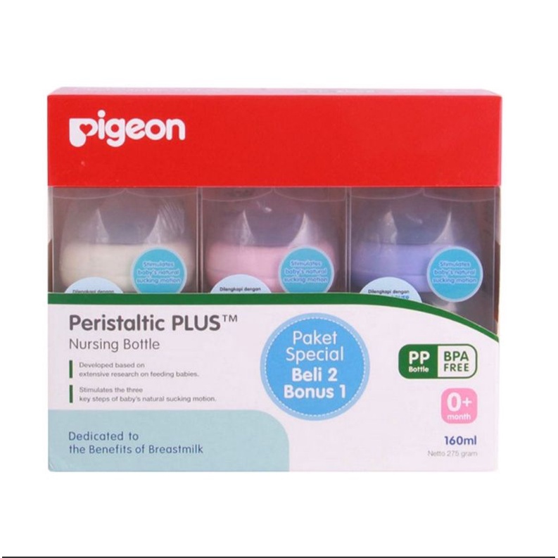 Pigeon Botol Peristaltik Wideneck 160 ml