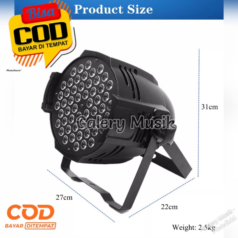 parled 54*3 RGBW 4in1 Redsun 4line