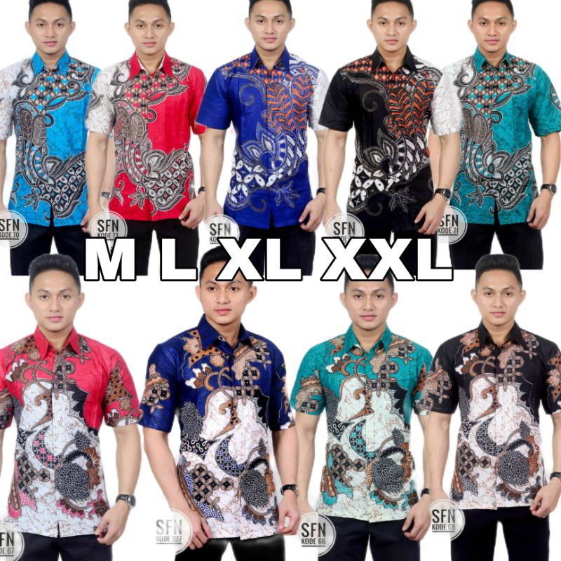 KEMEJA BATIK PRIA/PAKAIAN PRIA BATIK/BAJU BATIK