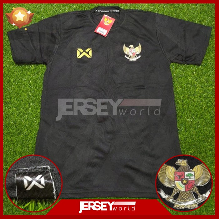 Jersey Timnas Indonesia Training Hitam 2020-2021 PREMIUM GRADE ORI