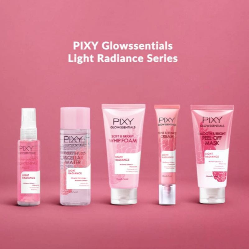 ★ BB ★ PIXY Glowssentials Brightening Extract Mulberry Face Mist - Whip Foam - Peel Off - Tone Up