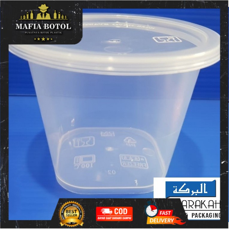 COD Bisa Thinwall Cup 150 ml / DM Plastic Cup contains 25 pcs by Albarakah Plastik murah asli