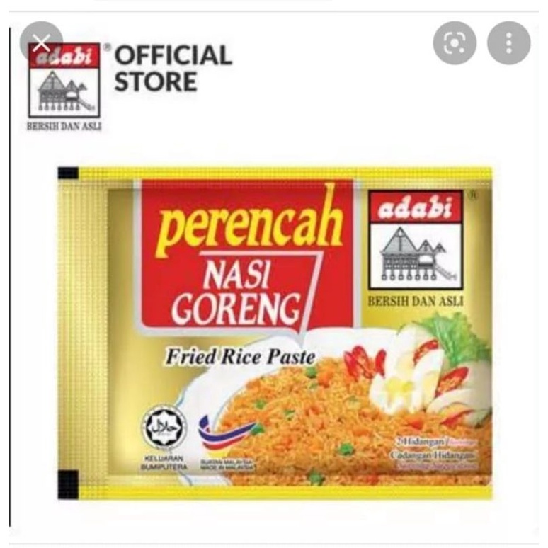 

Perencah nasi goreng & Bihun goreng adabi