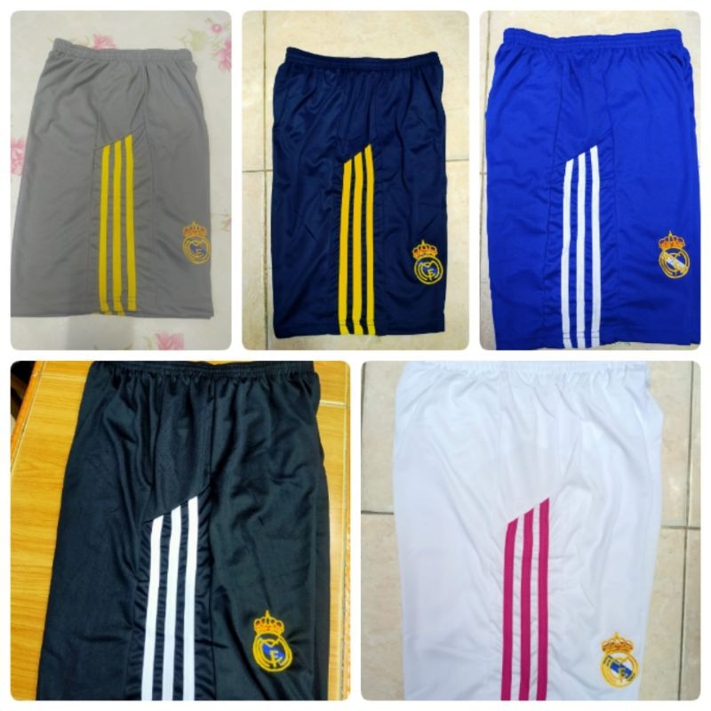 CELANA BOLA ALL SIZE TIM MADRID HARGA 2 PCS