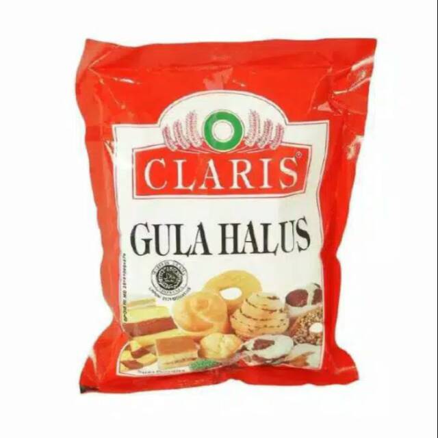 

Gula Halus Claris 250gram