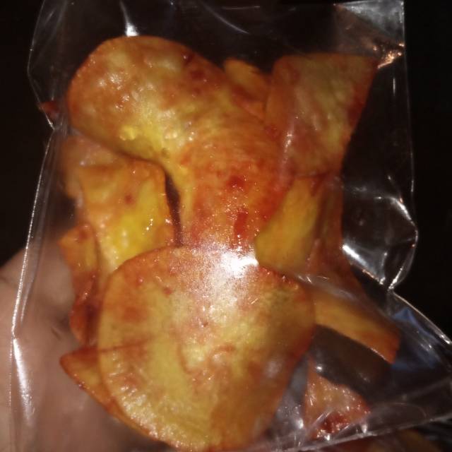 

Keripik singkong pedas