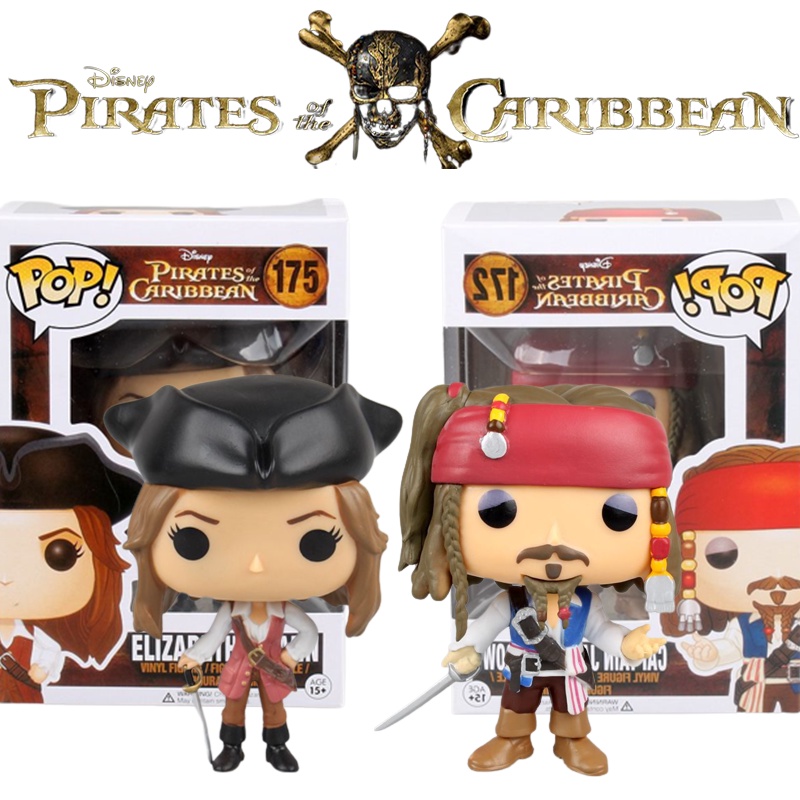 Figure Captain Jack Vibrant Dan Detail Untuk Bajak Laut Karibia Fans Funko Pop