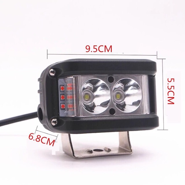 Lampu Tembak Led Cree Sorot Flash Kiri Kanan R192