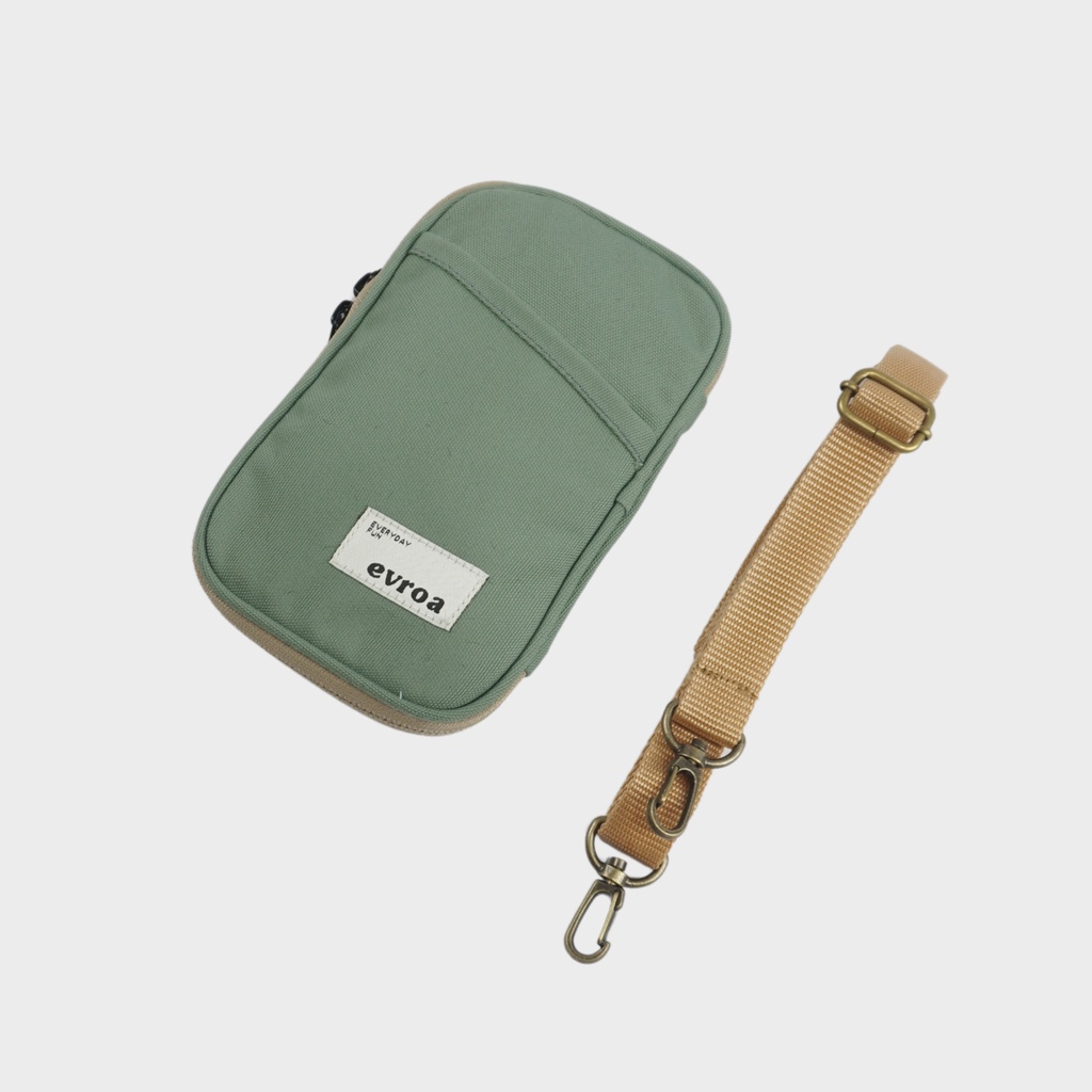 Evroa Polka Sling Phone - Olive