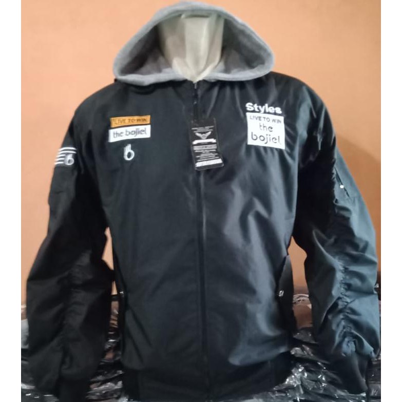 JAKET PRIA - JAKET BOMBER HOODIE - JAKET BOMBER ORIGINAL