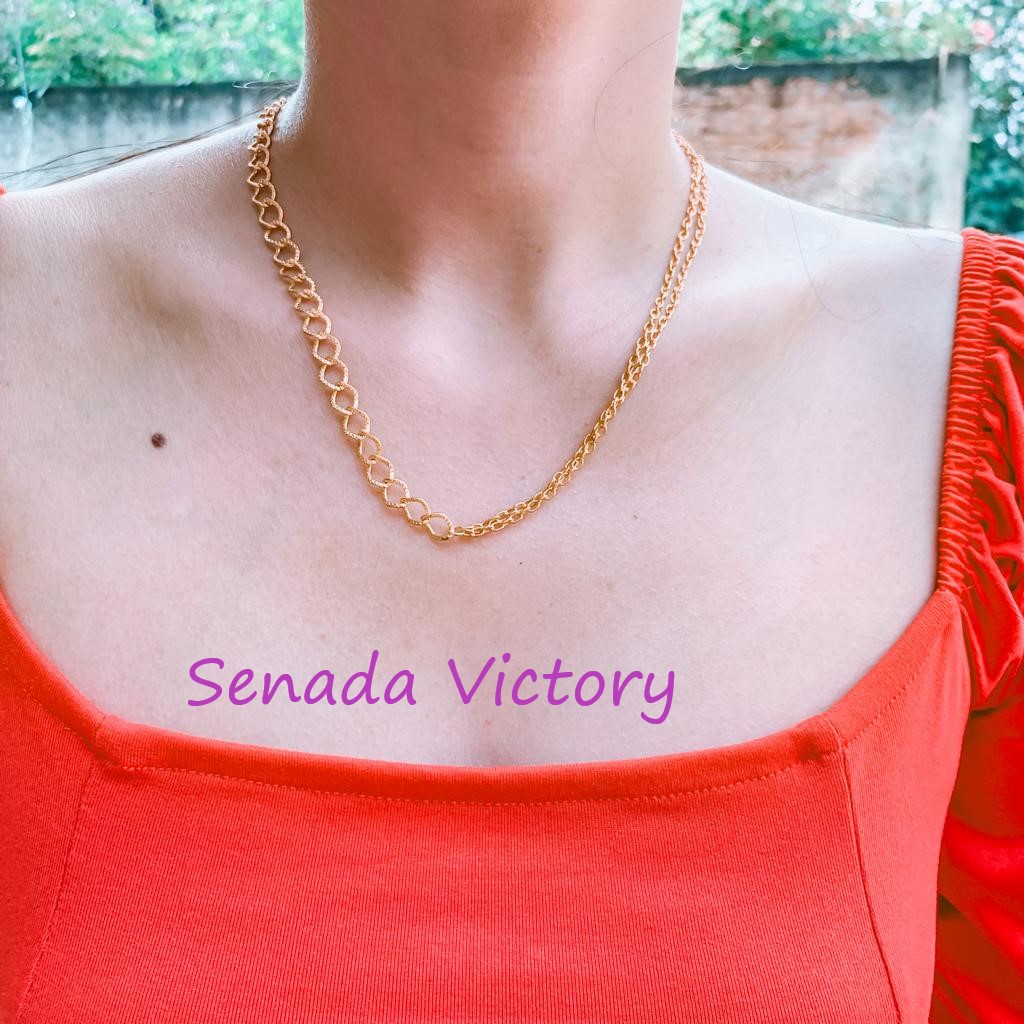 Senada Victory Kalung Lilly Kalung Wanita Aksesoris Wanita Kekinian SK046