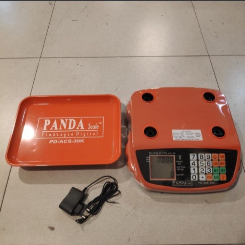 PANDA TIMBANGAN DIGITAL 30kg LAUNDRY, BUAH, SAYUR DAN BARANG MANTAP