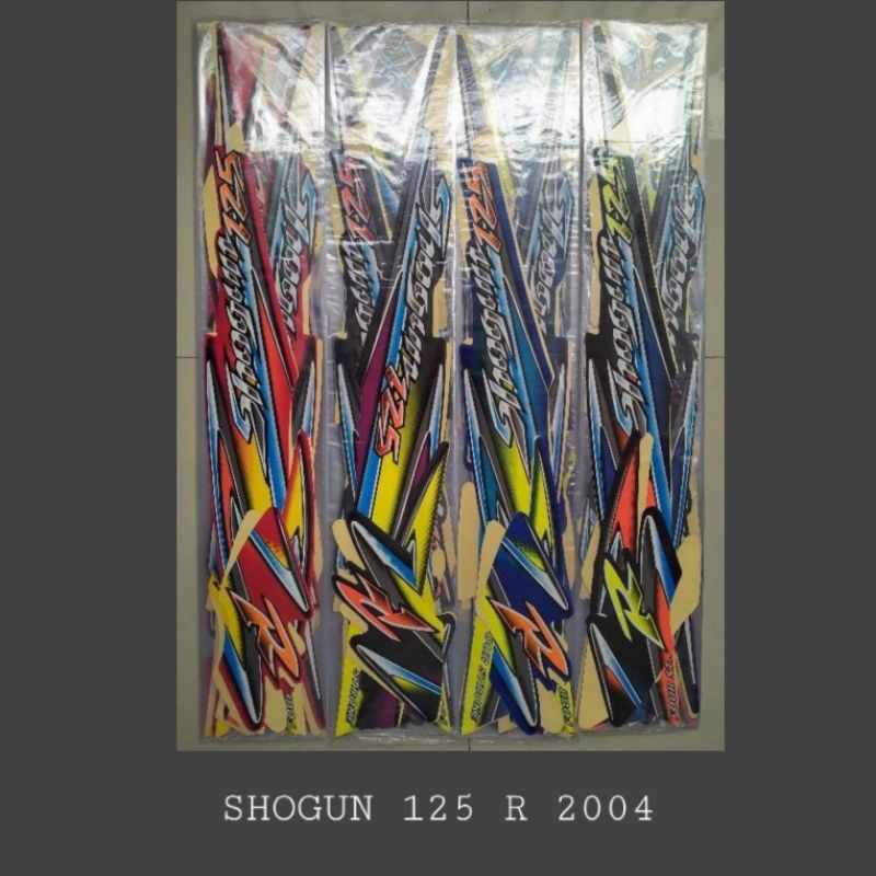 Striping Shogun 125 R 2004