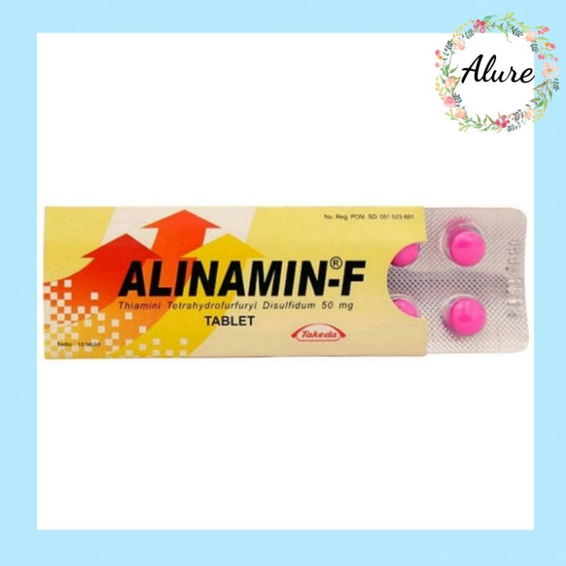 Alinamin F 10 Tablet - Suplemen untuk Memenuhi Kebutuhan Vitamin B1 dan B2