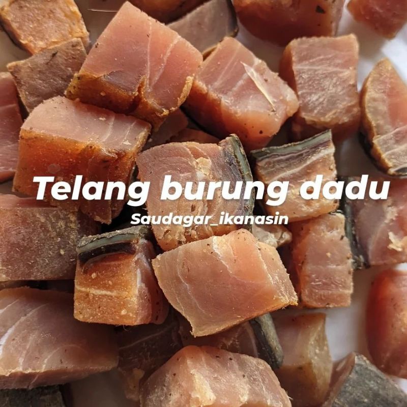 

READY 100GR IKAN ASIN TELANG BURUNG POTONG DADU KERING