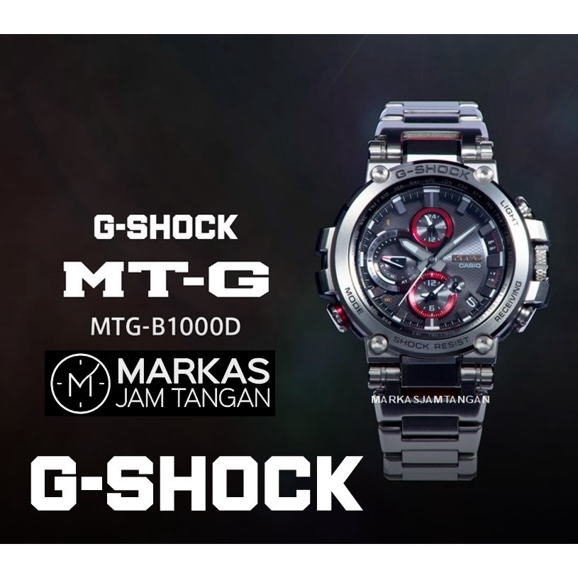 BEST SELLER Jam Tangan Pria Casio G-Shock MTG-B1000 D Limited Edition Stainless Steel Men Watch TERM