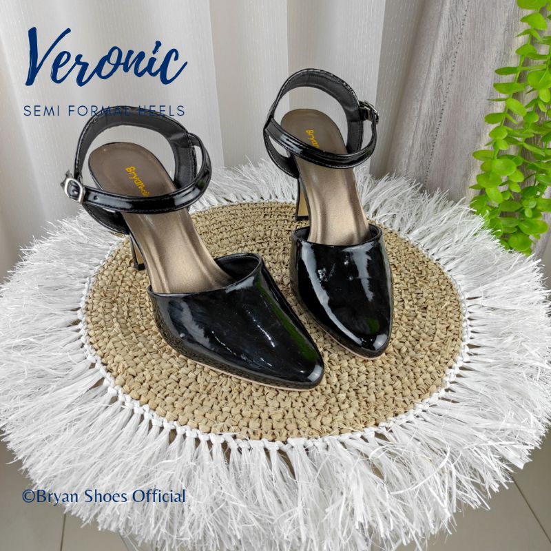 Bryan Veronic Heels Tali Nyaman Strappy 5cm 9cm Glossy Gladiator Jumbo Bigsize Oversize 36-40 41 42 43