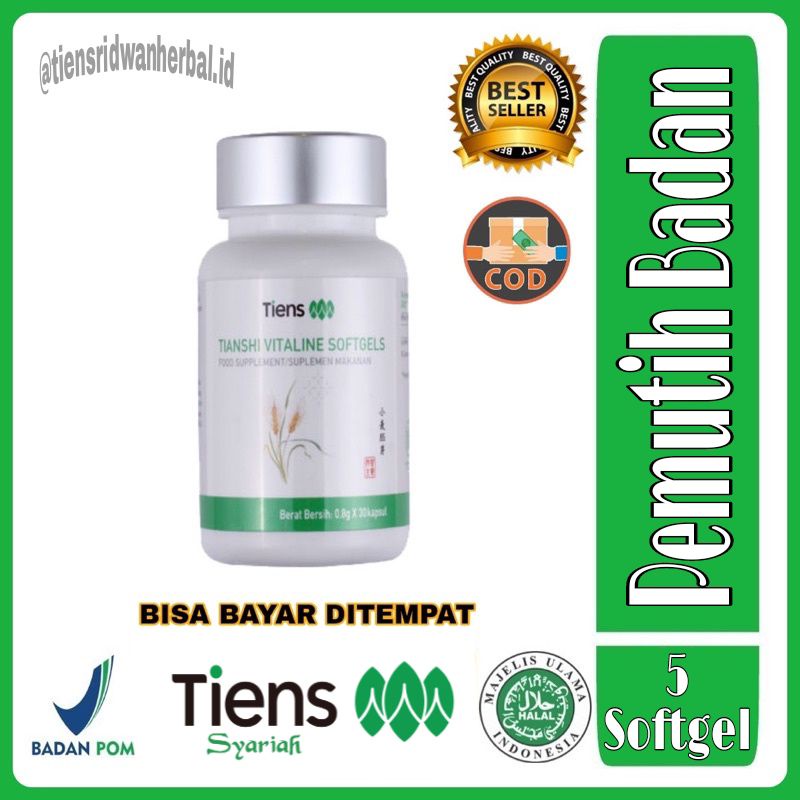 Vitaline Tiens Original - Pemutih Badan Tiens