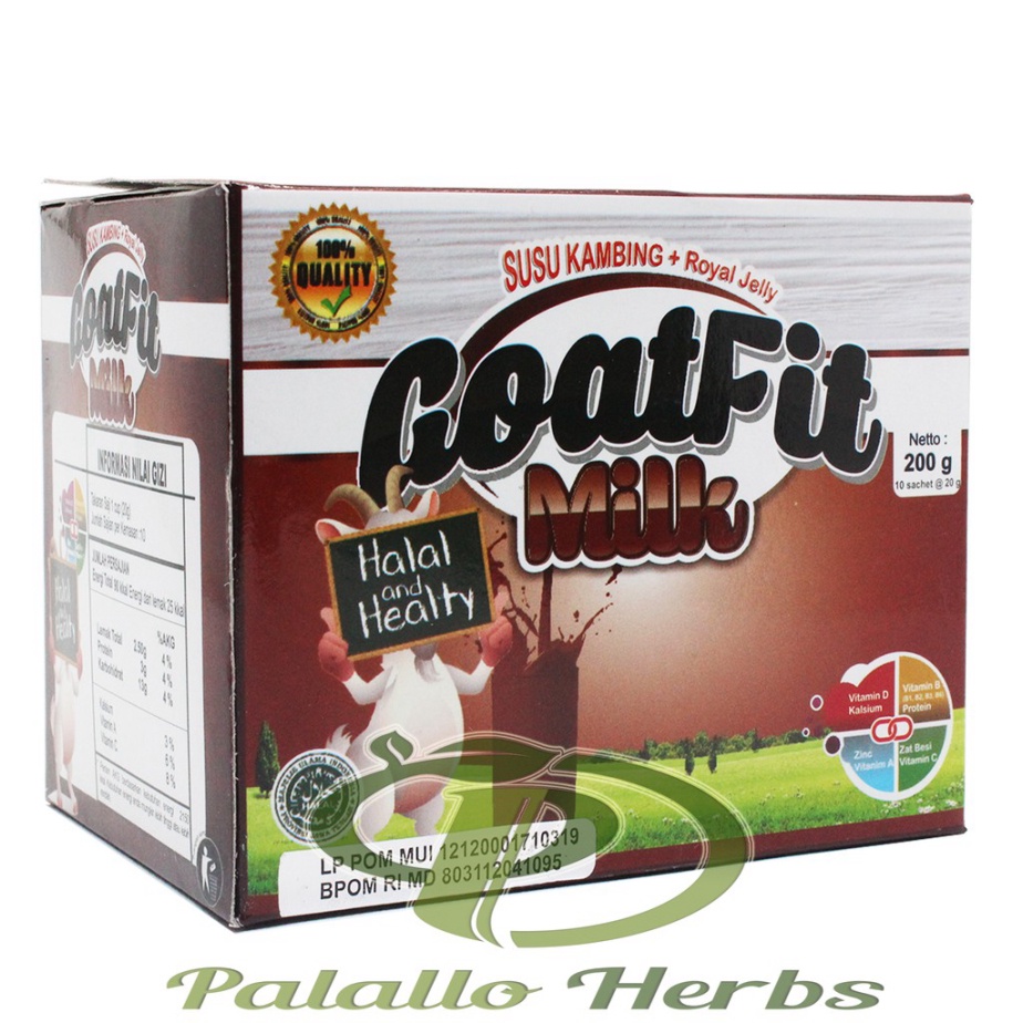 

Susu Kambing FULL CREAM PUTIH COKLAT PROPOLIS