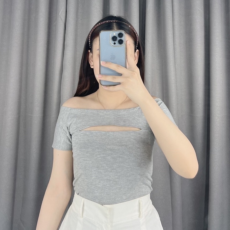 Sabrina cut out Top | Atasan sabrina 237