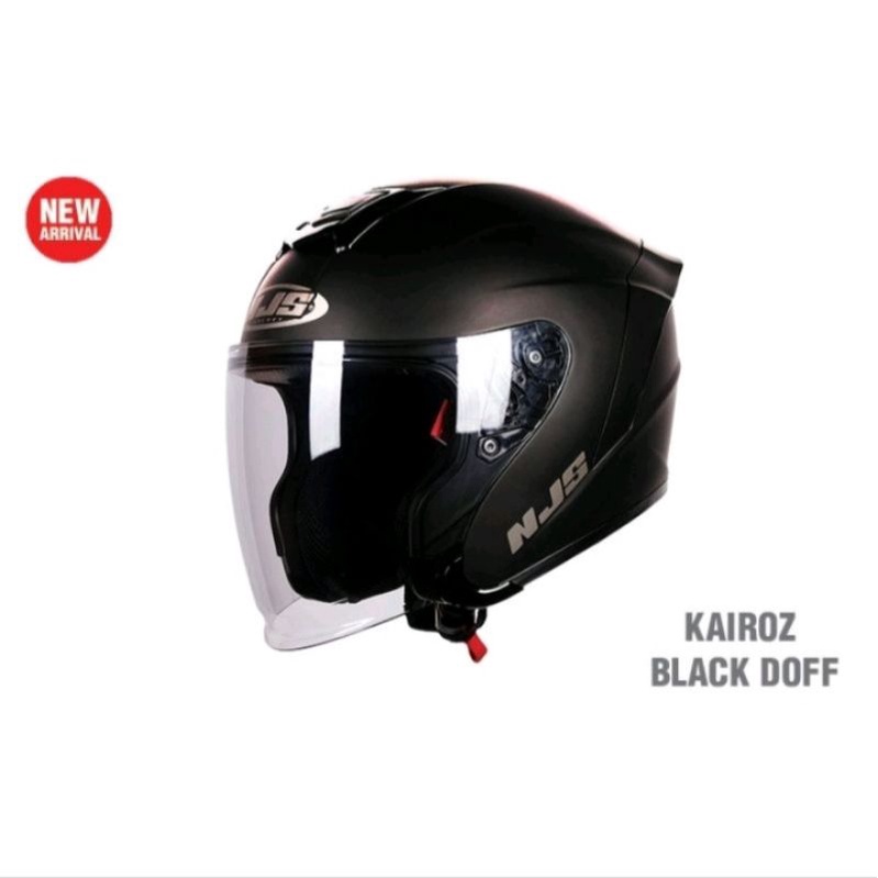 Helm NJS KAIROZ-Black Doff