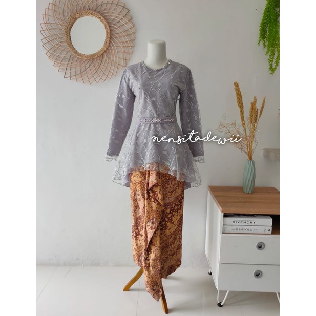 Kebaya Brukat / Kebaya Model New Lesti - Full Furing