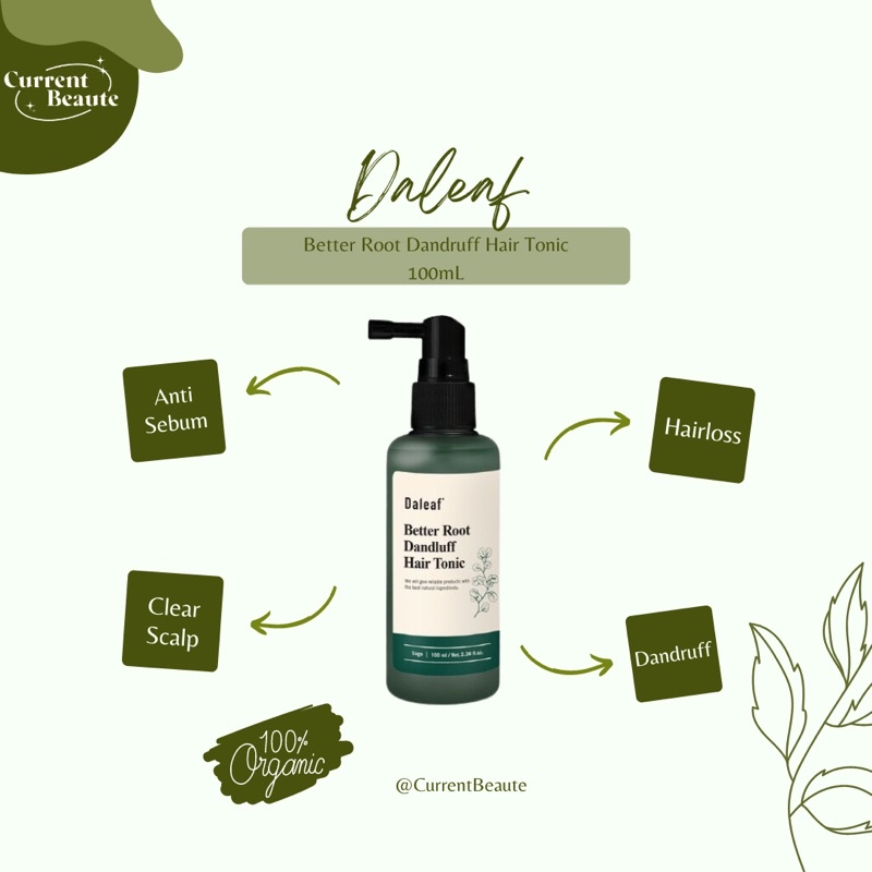 DALEAF SAGE Better Dandruff Hair Tonic