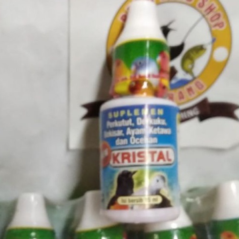 vit kristal vitamin burung suplemen penggacor burung murai perkutut dll